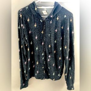 VS Pink zip up hoodie, size small NWT